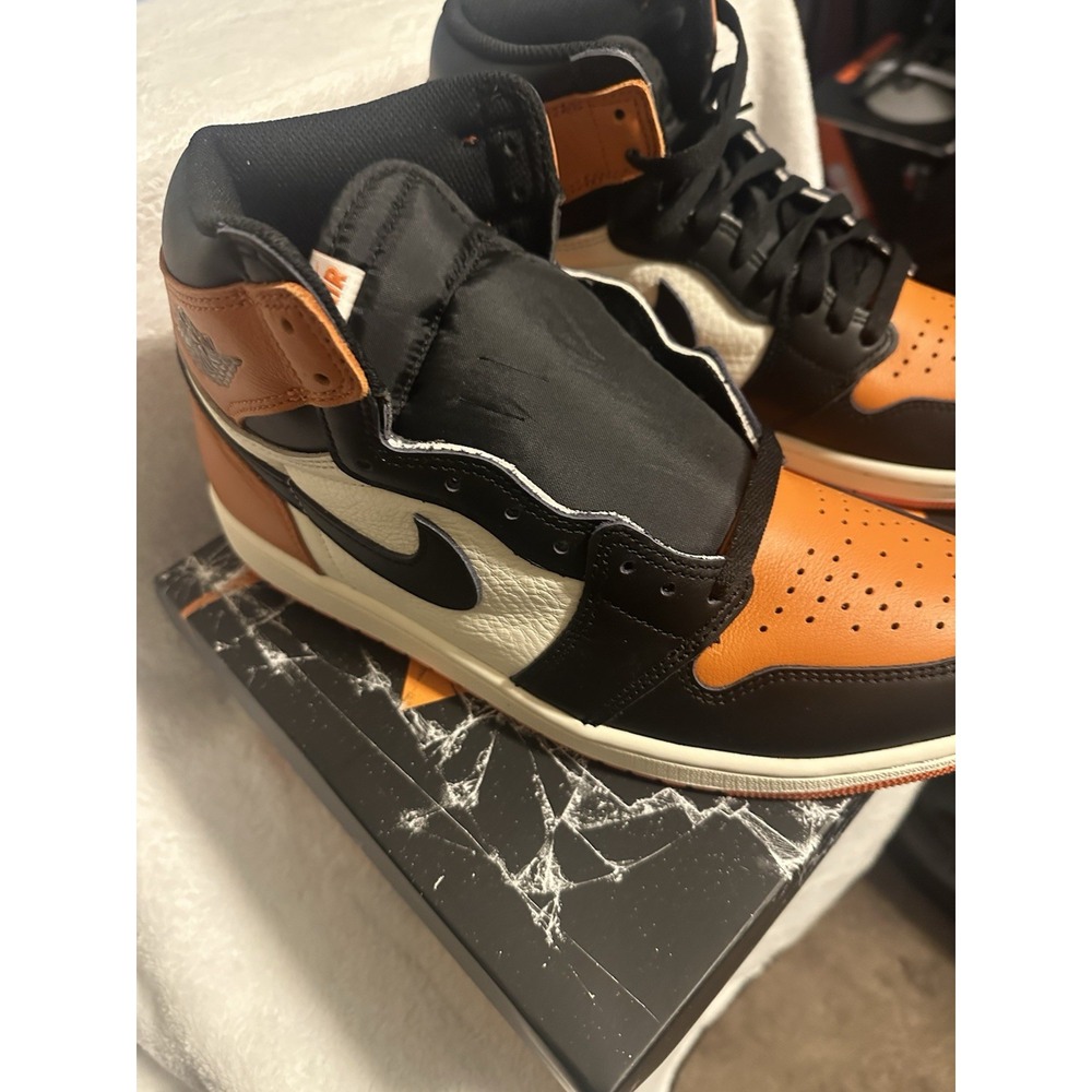 New jordan 1 retro high og shattered backboard 2025 size 10.5 DZ5485-008 NEW - Picture 9 of 12